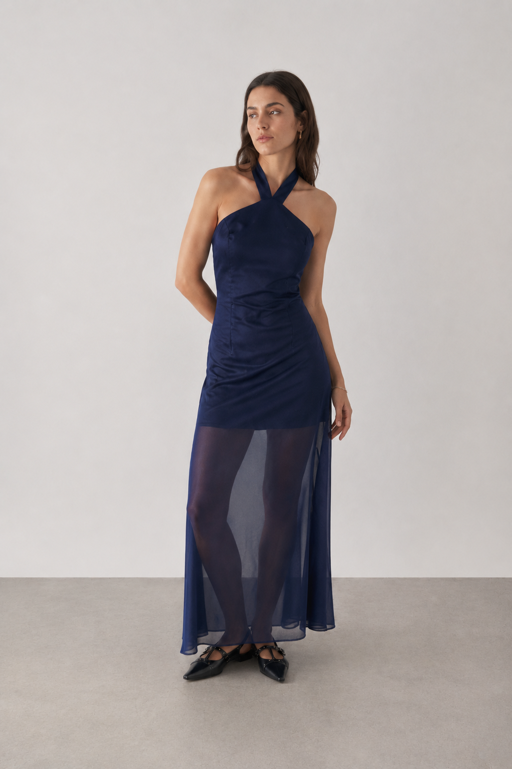 Pollera Rebeca Azul